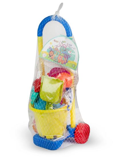 Beach set with Trolley for kids (Multicolor)