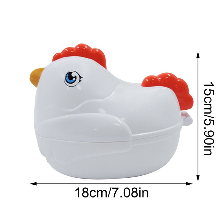 Matching Eggs Toddler Toy with Push & Pull Chicken Box