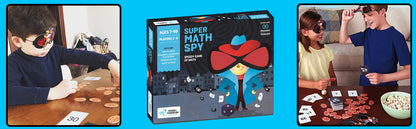 Super Math Spy Board Games - A Fun Mental Math Game