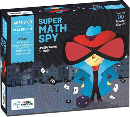Super Math Spy Board Games - A Fun Mental Math Game