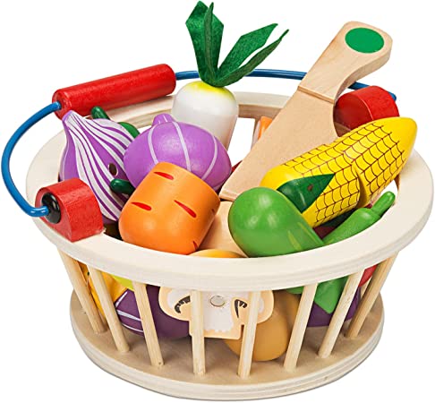 Fruit and Vegetable Basket (Wooden)