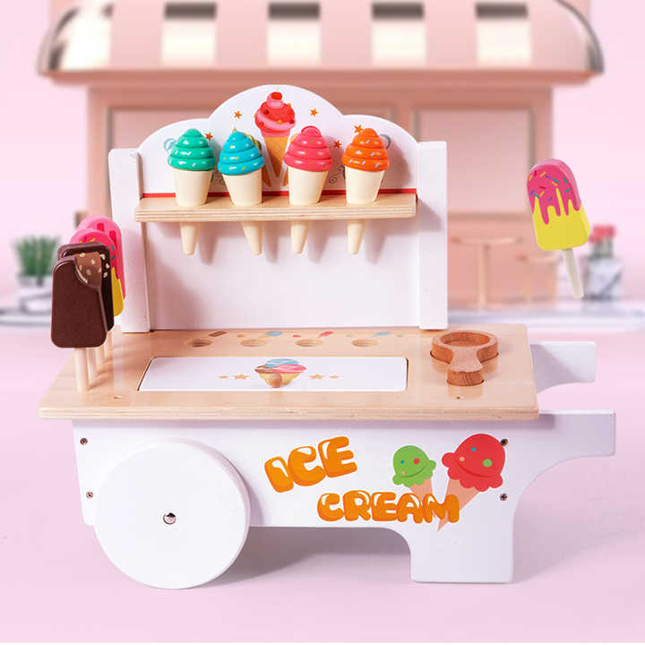 Original Stationery Ice Cream Slime Kit for Girls, Ice Cream Toys