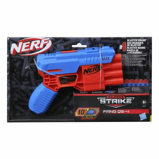 Nerf Alpha Strike Fang QS-4 Blaster | 4-Dart Blasting Fire 4 Darts in a Row