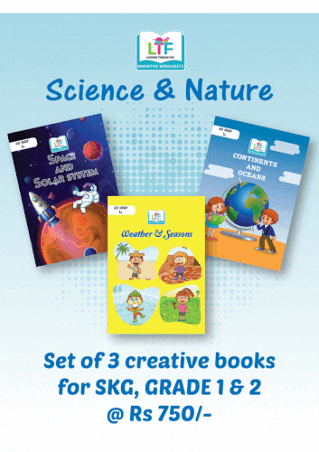 Science & Nature Set of 3 Creative Books