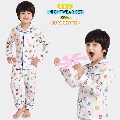 Kid's Night Suit Set