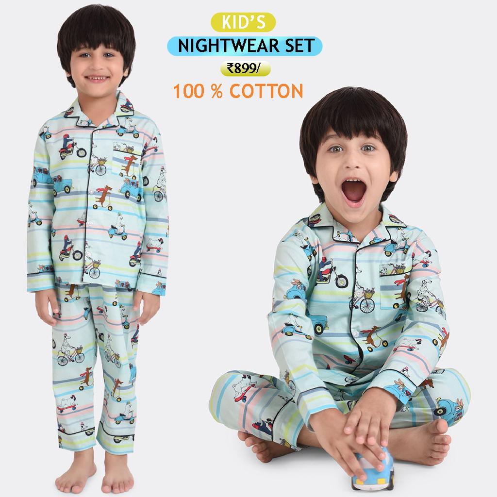 Kid's Night Suit Set