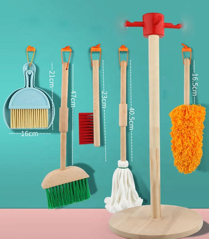 Wooden Cleaning Set for Kids