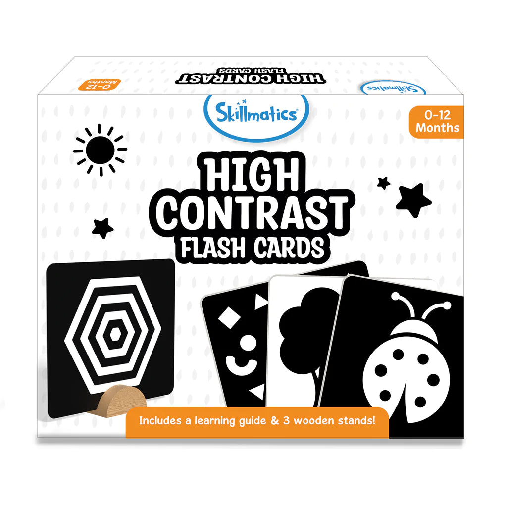High contrast Flash cards