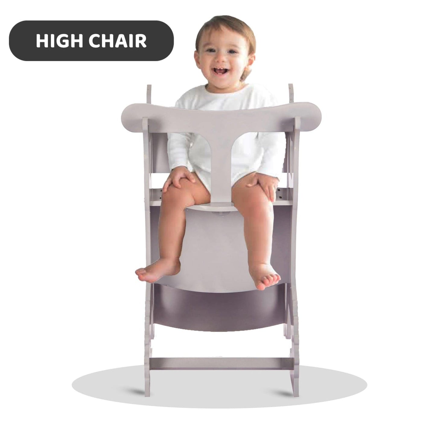 3 in 1 Rocking Horse | High Chair | Montessori Table & Chair Set