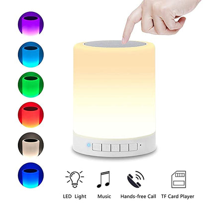 Cool Touch Lamp with Bluetooth Speaker