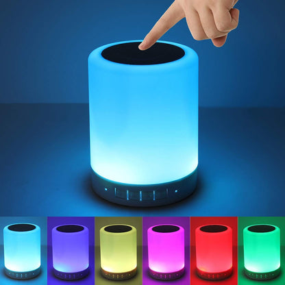 Cool Touch Lamp with Bluetooth Speaker