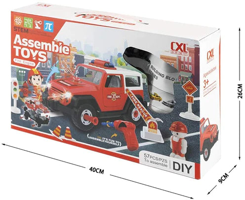 STEM Assemble Toys Fire Engine