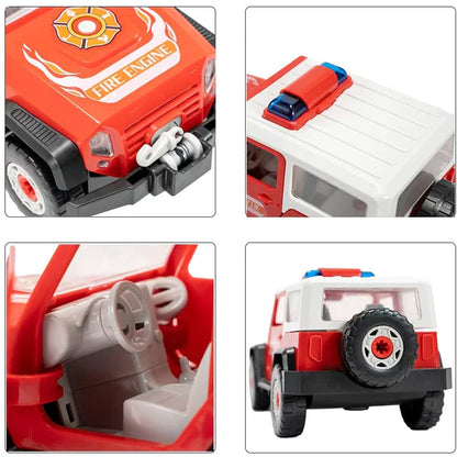 STEM Assemble Toys Fire Engine